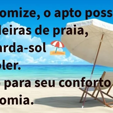 Apto Centro Ubatuba com Varanda Gourmet, Suíte e Piscina-2